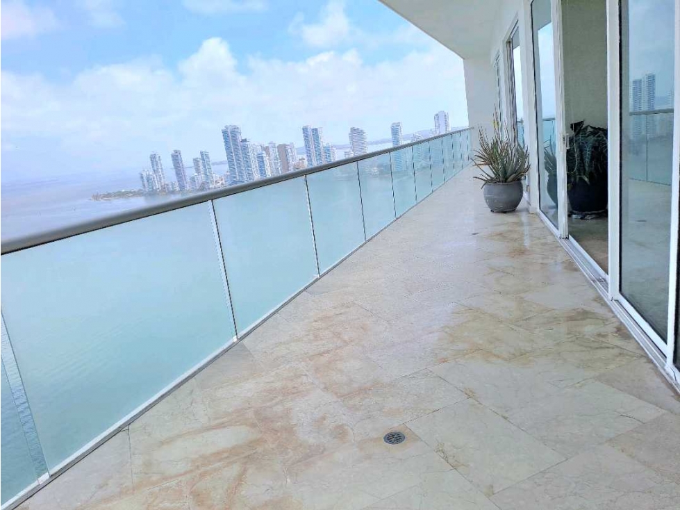 VENTA APARTAMENTO BOCAGRANDE BAHIA 419