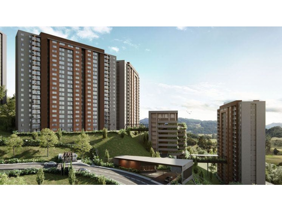 Venta Apartamento Caldas Antioquia estrenar 2 habitaciones 2 baños