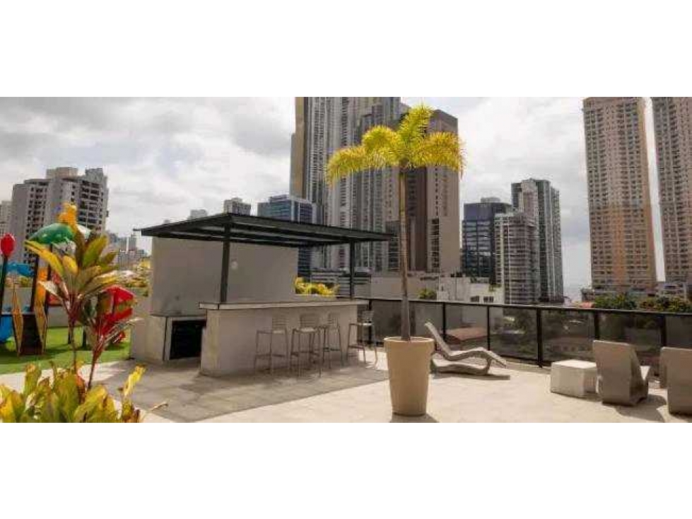 VENTA APARTAMENTO CALLE 50 PH THE GRAY LINEA BLANCA SEMI AMUEBLADO — foto 3