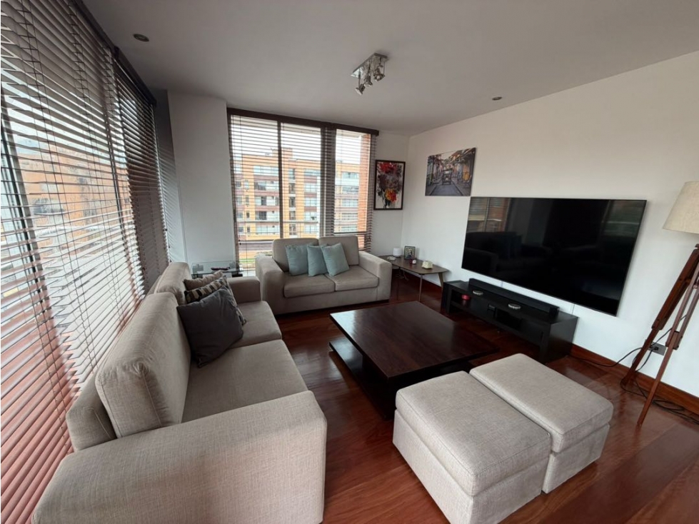 Venta apartamento chico norte exterior 120m 2 habs 2 parqueaderos