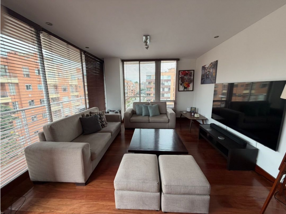 Venta apartamento chico norte exterior 120m 2 habs 2 parqueaderos — foto 2