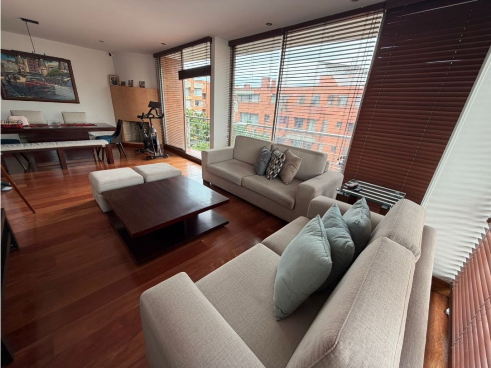 Venta apartamento chico norte exterior 120m 2 habs 2 parqueaderos — foto 6