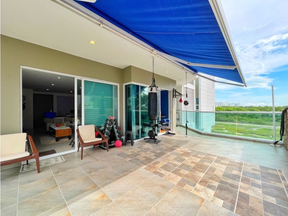 Venta Apartamento Cielo Mar Con Terraza 2 Alcobas Aquanova Cartagena