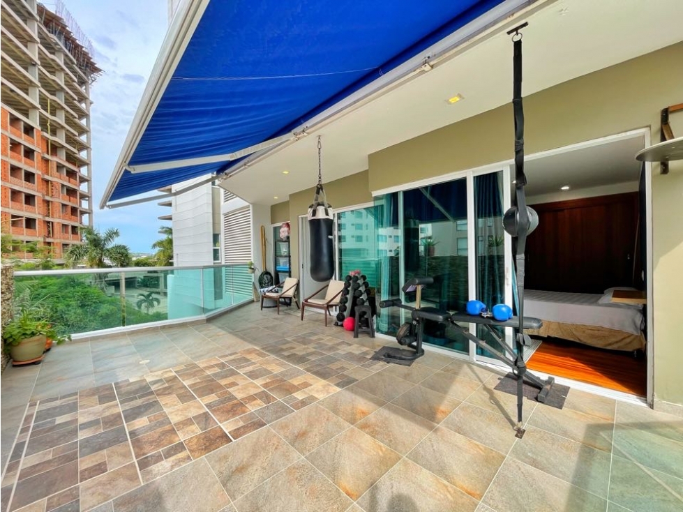 Venta Apartamento Cielo Mar Con Terraza 2 Alcobas Aquanova Cartagena — foto 4