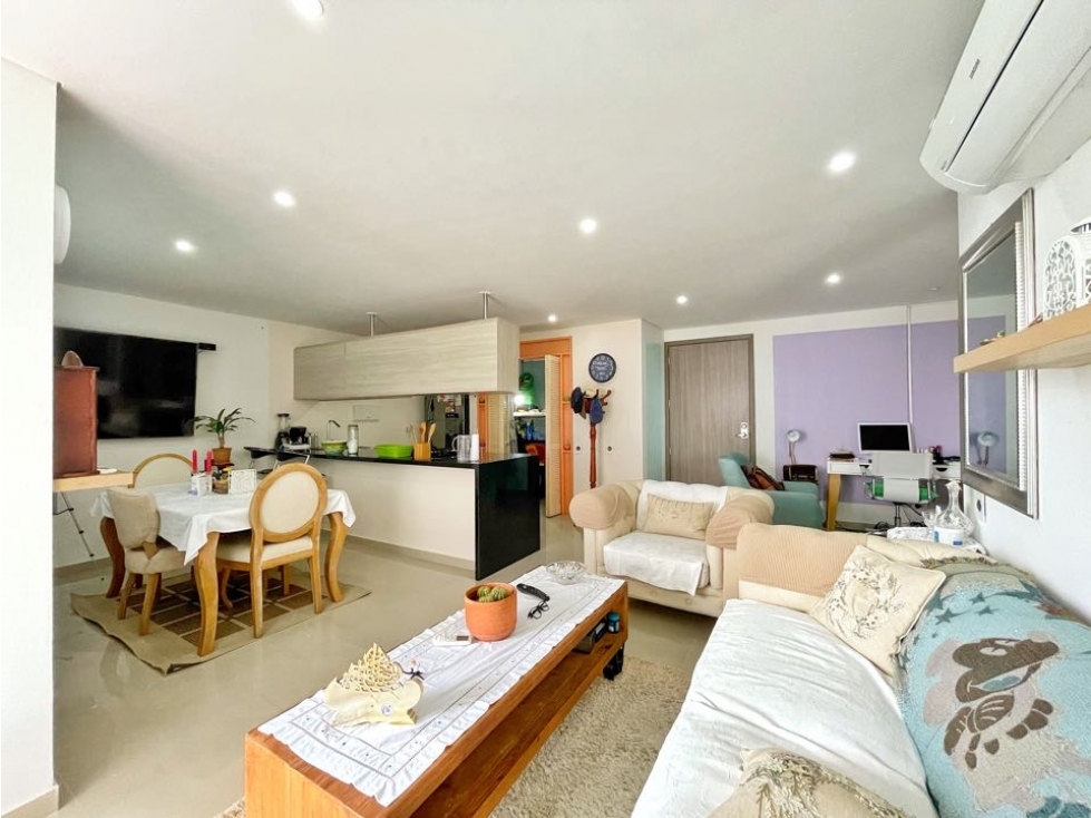Venta Apartamento Cielo Mar Con Terraza 2 Alcobas Aquanova Cartagena — foto 5