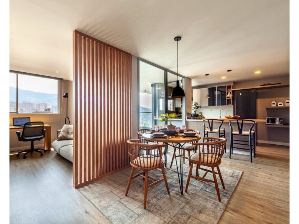 Venta apartamento con balcón, Envigado. Los Mesa. Ud. Completa. — foto 3