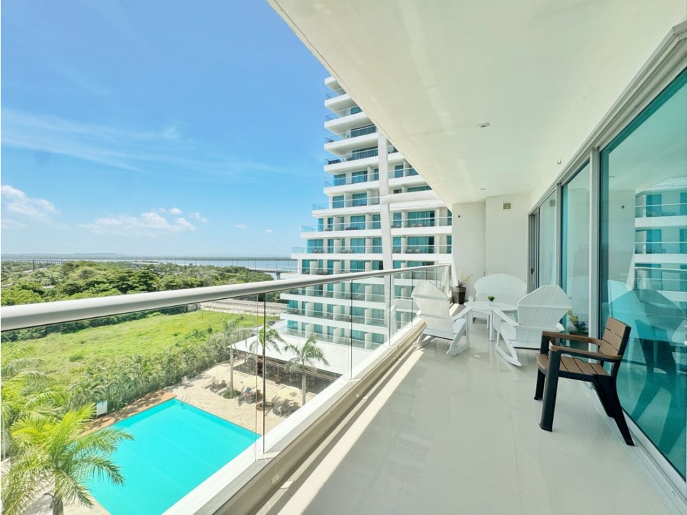 VENTA apartamento con salida a la playa en La Boquilla. Permite Airbnb — foto 2
