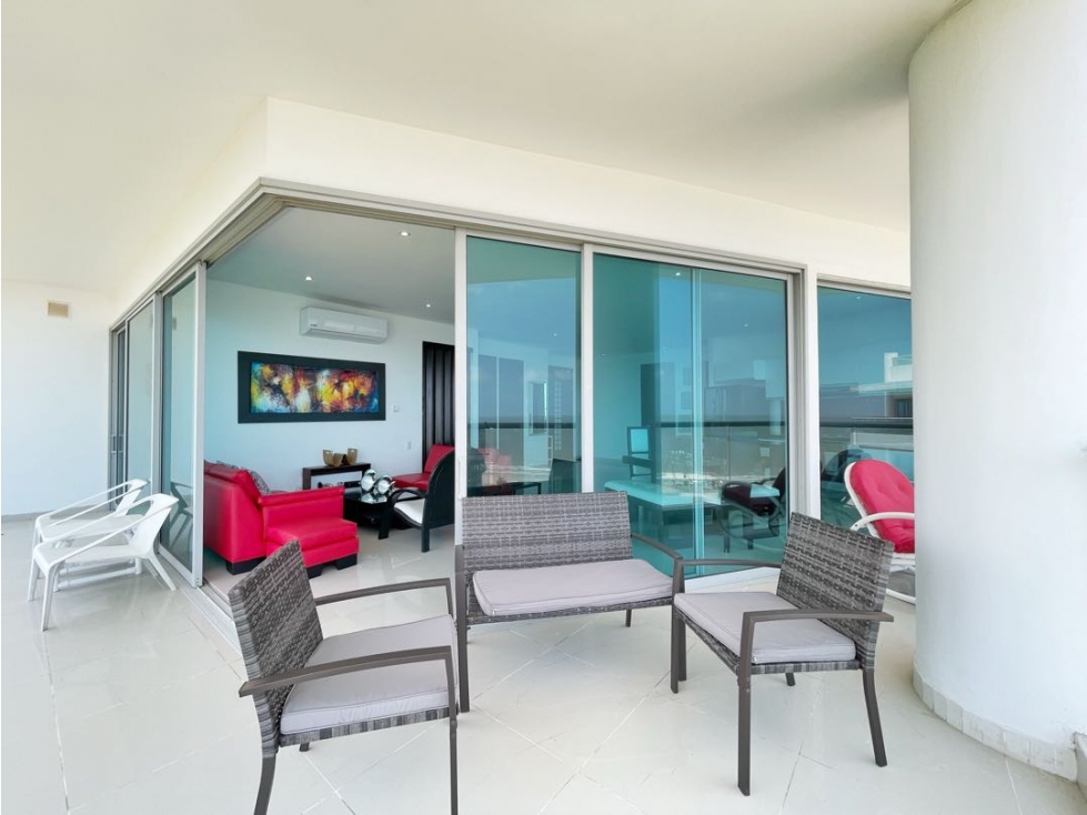Venta apartamento con Vista frente al Mar en Seaway Morros Cartagena — foto 3