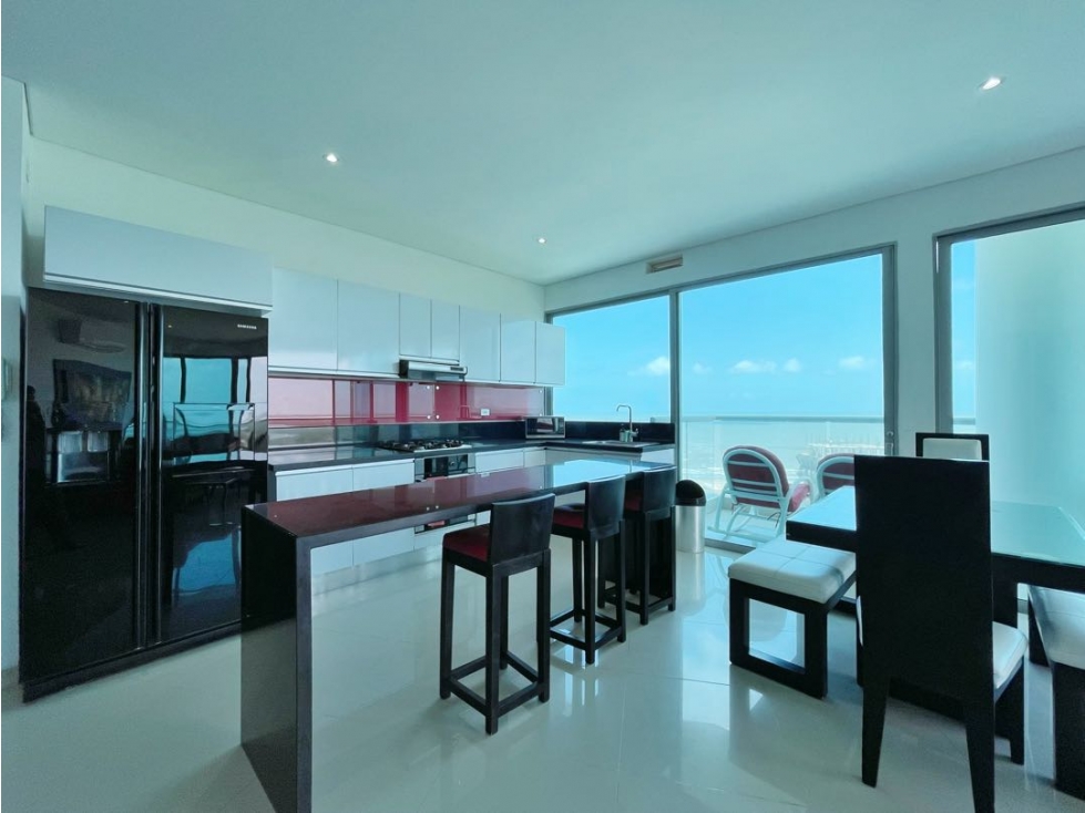 Venta apartamento con Vista frente al Mar en Seaway Morros Cartagena — foto 5