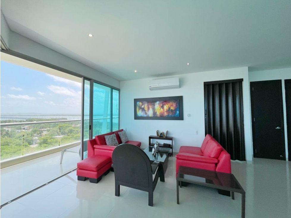 Venta apartamento con Vista frente al Mar en Seaway Morros Cartagena — foto 6