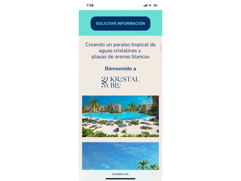 Venta apartamento Cristal Blu Cartagena Cesión de Derechos — foto 2
