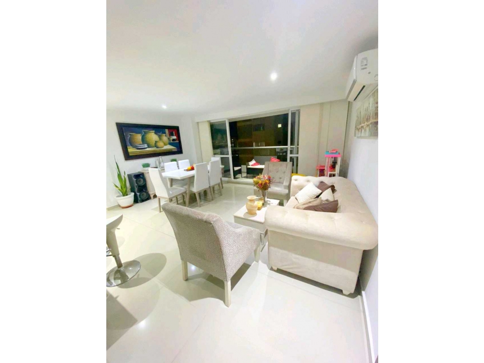 VENTA APARTAMENTO DE 104 M2 Y 3 ALCOBAS - LA CONCEPCION - CARTAGENA