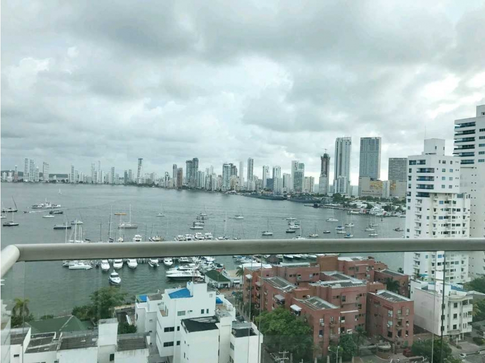 VENTA APARTAMENTO DE 2 ALCOBAS EDIFICIO LUNA DEL MAR MANGA CARTAGENA — foto 3