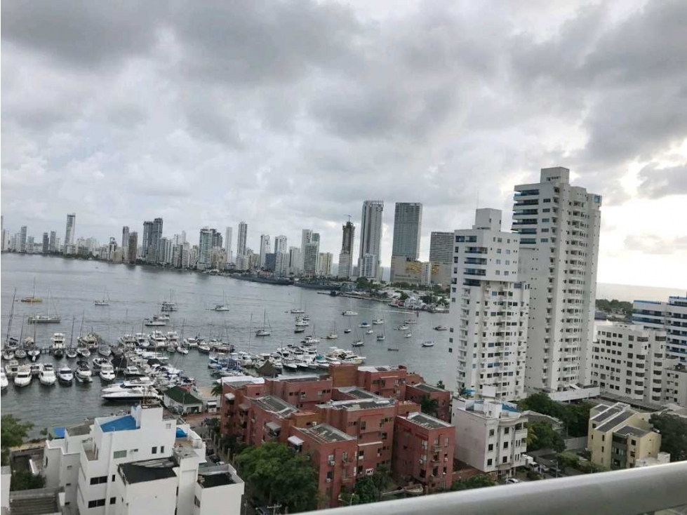 VENTA APARTAMENTO DE 2 ALCOBAS EDIFICIO LUNA DEL MAR MANGA CARTAGENA — foto 4