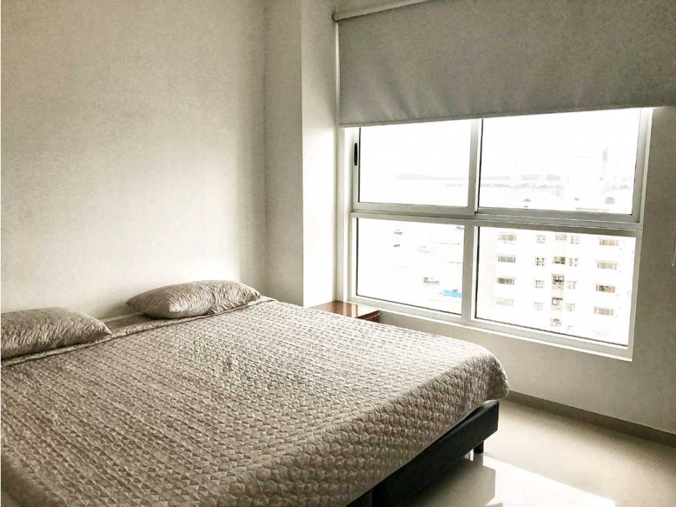 VENTA APARTAMENTO DE 2 ALCOBAS EDIFICIO LUNA DEL MAR MANGA CARTAGENA — foto 5
