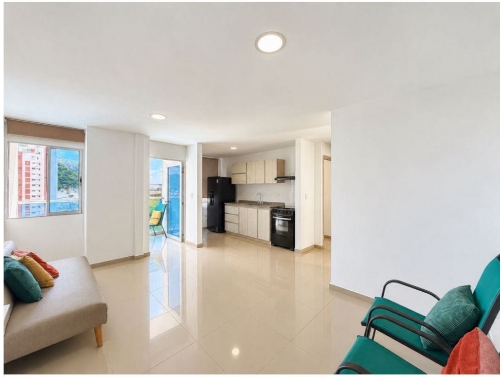 Venta apartamento de 2 alcobas Mirador de las palmas Cartagena — foto 4