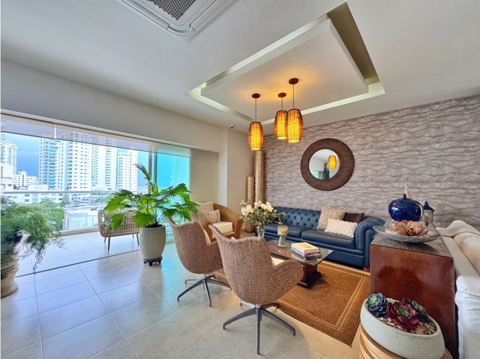 Venta apartamento 3 habitaciones en Akashi en Bocagrande Cartagena — foto 4