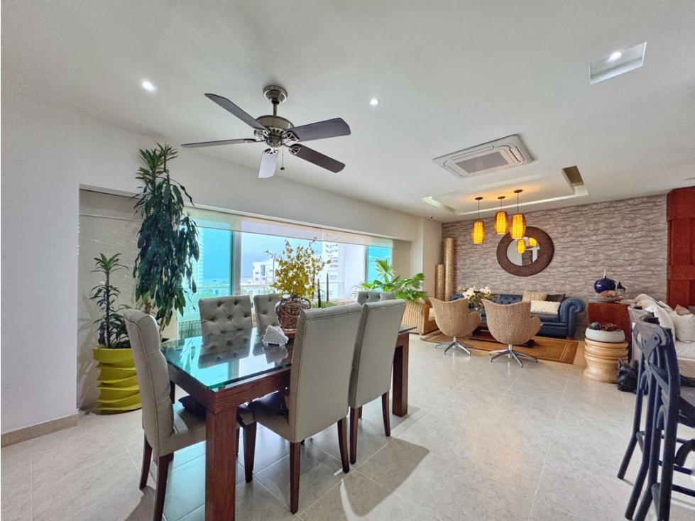 Venta apartamento 3 habitaciones en Akashi en Bocagrande Cartagena