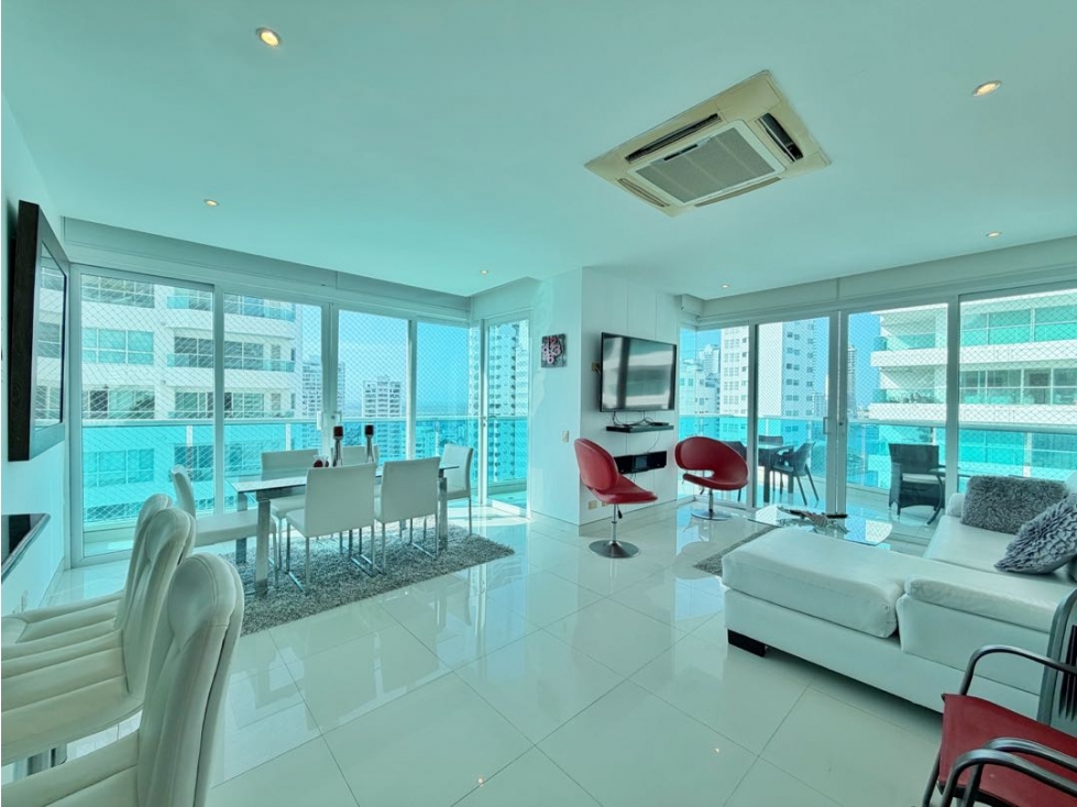 Venta apartamento de 3 alcobas Edificio Bahia Grande Castillogrande