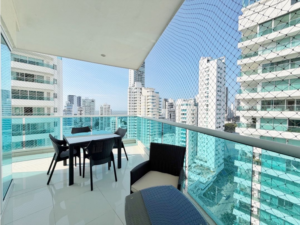 Venta apartamento de 3 alcobas Edificio Bahia Grande Castillogrande — foto 4