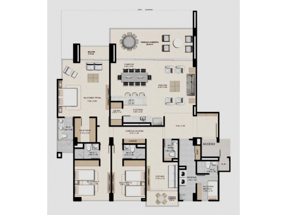 Venta APARTAMENTO de lujo CALABLANCA en ISLA DE BARU Cartagena — foto 4