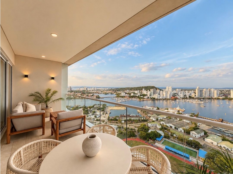VENTA apartamento de LUJO Condominio H2 en BOCAGRANDE Cartagena
