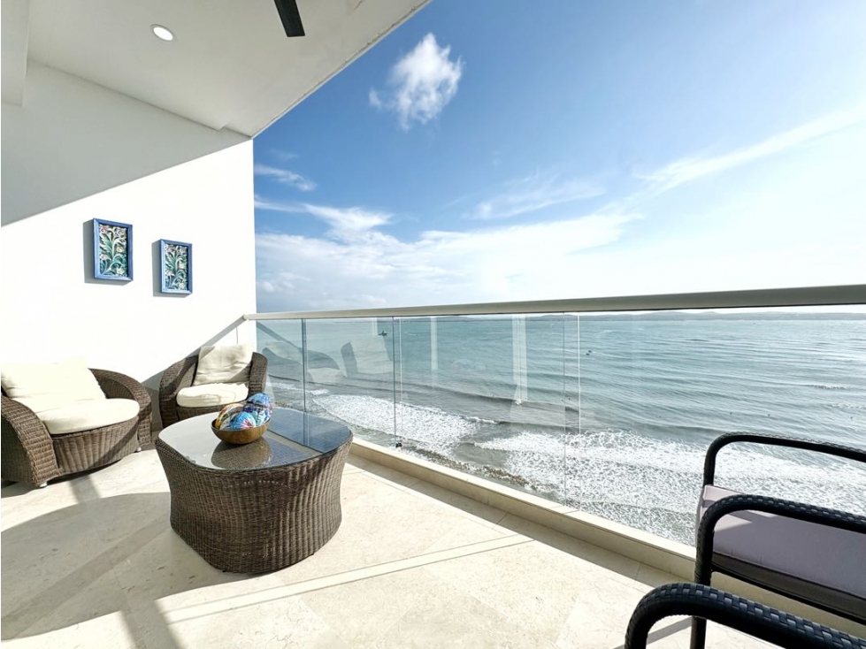 ARRIENDO Apartamento de lujo frente al mar 200 m² en Castillogrande — foto 3