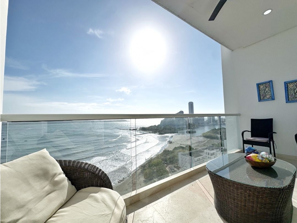 ARRIENDO Apartamento de lujo frente al mar 200 m² en Castillogrande — foto 4