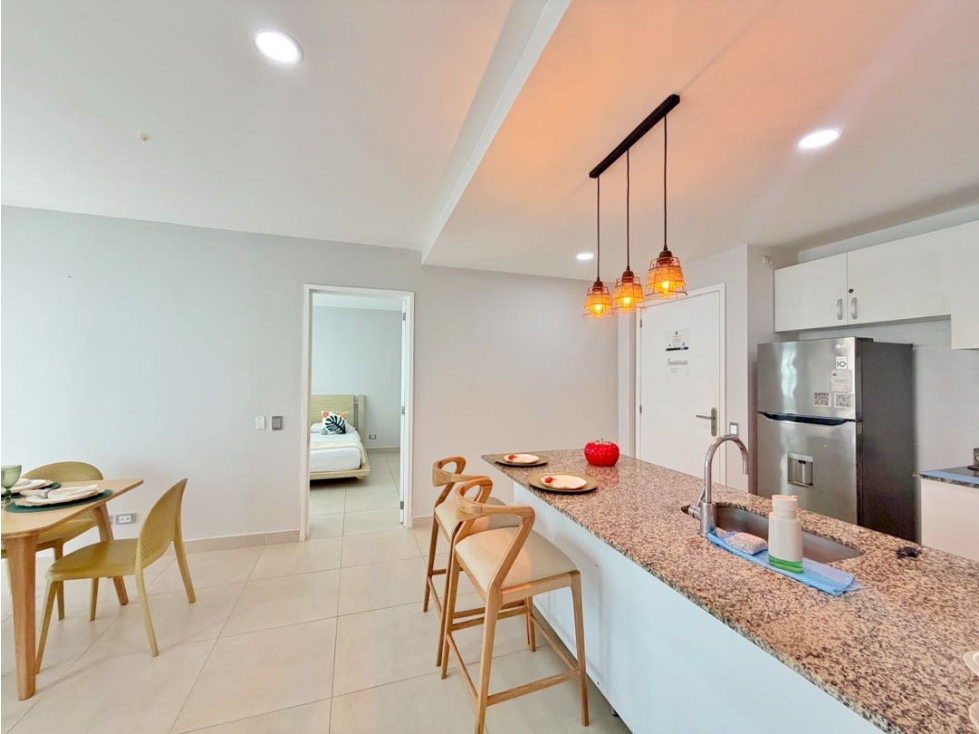 VENTA apartamento DOS habitaciones Edificio Morros 3 La Boquilla — foto 2