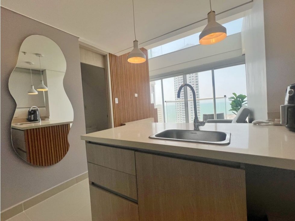 Venta apartamento Duplex UNA ALCOBA en MAGNO LOFT Bocagrande Cartagena — foto 3