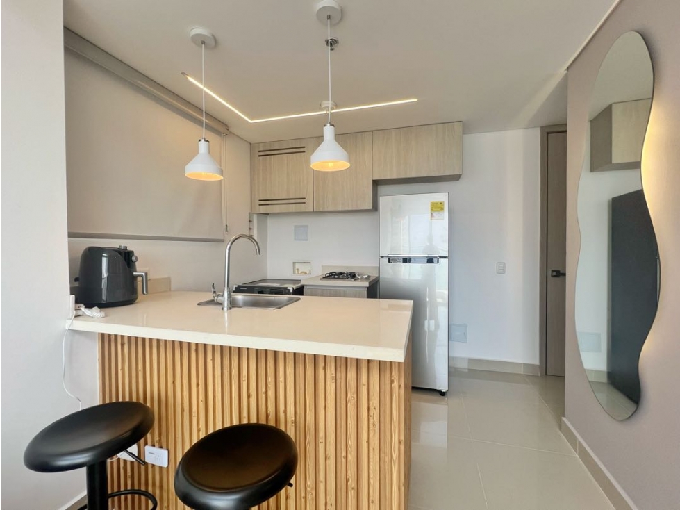 Venta apartamento Duplex UNA ALCOBA en MAGNO LOFT Bocagrande Cartagena — foto 2