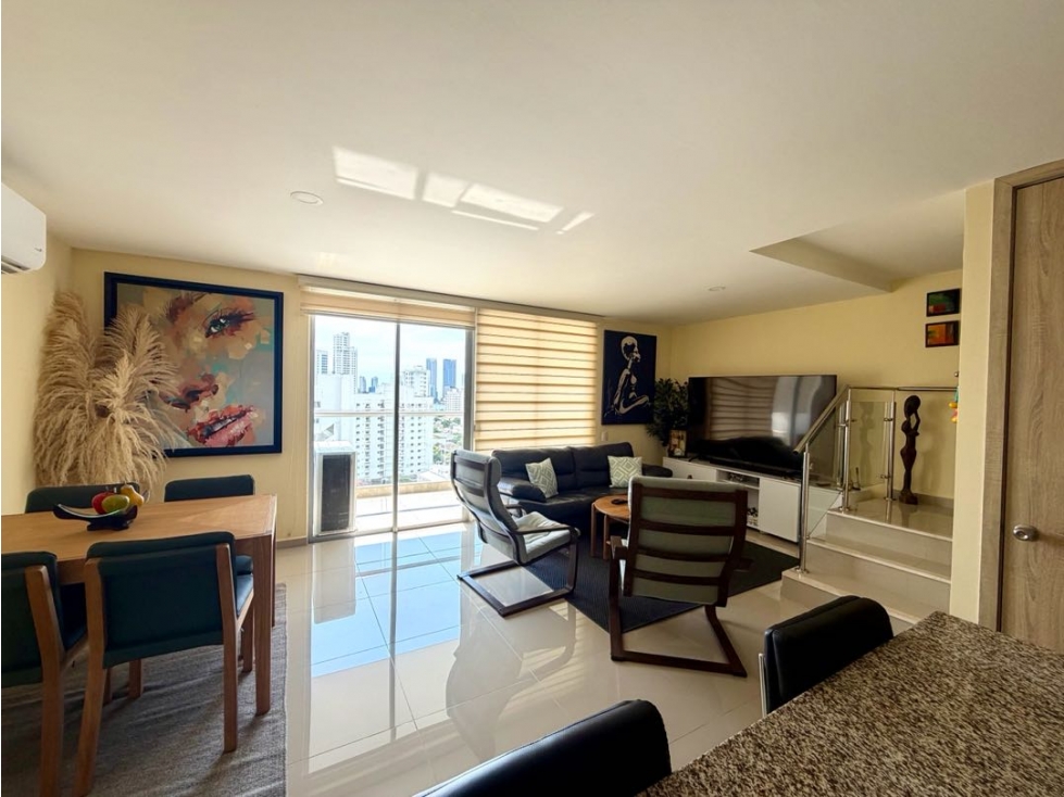 VENTA APARTAMENTO DUPLEXVISTA PANORÁMICA EDIFICIO CRUX MANGA CARTAGENA — foto 4