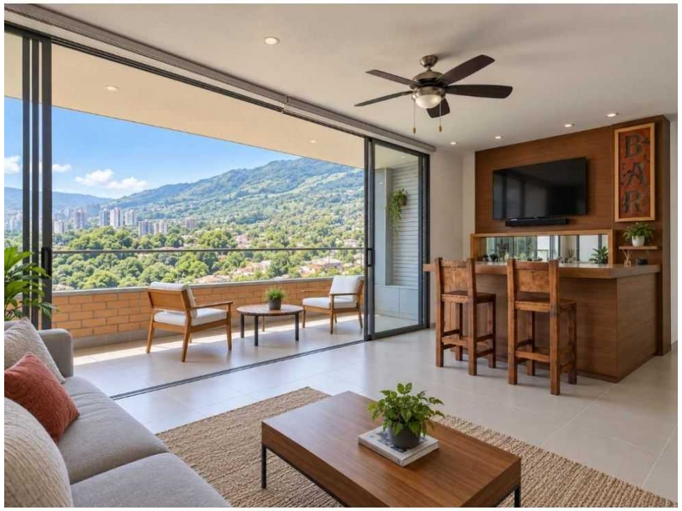 VENTA APARTAMENTO , EL CHOCHO , ENVIGADO. — foto 3