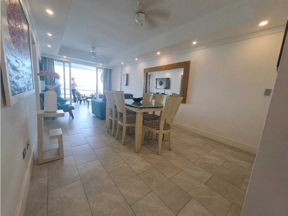 VENTA APARTAMENTO EN CARTAGENA BOCAGRANDE FRENTE AL MAR TORRECARIBE — foto 3