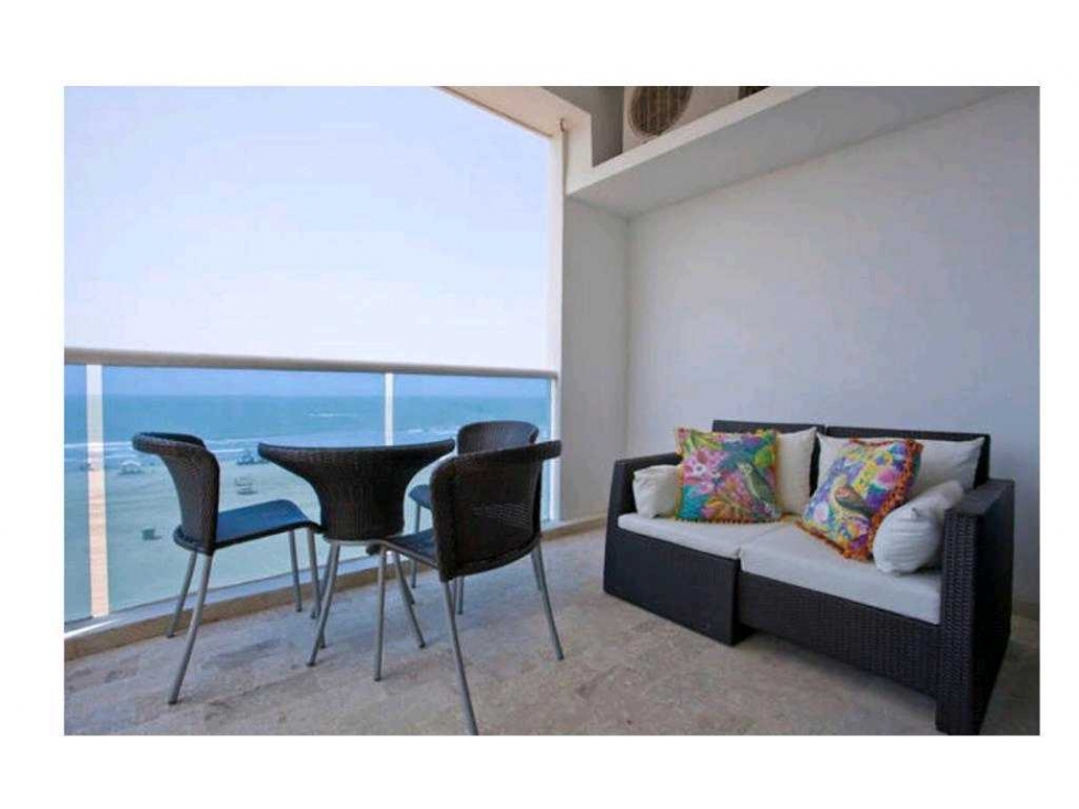 VENTA APARTAMENTO EN CARTAGENA FRENTE AL MAR ZONA NORTE — foto 4