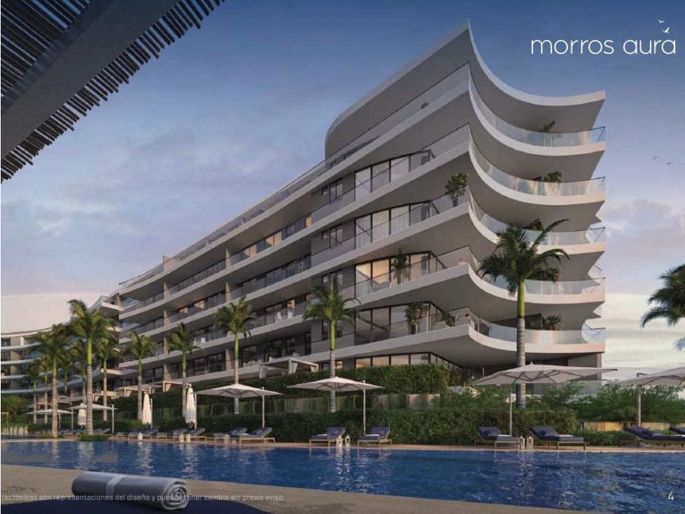 VENTA apartamento en CESION 2 habitaciones MORROS AURA Serena del Mar — foto 3