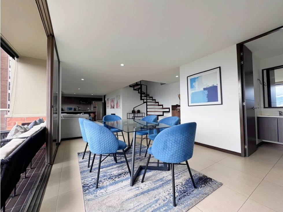 Venta apartamento en el poblado sector las palmas de 163 mts — foto 2