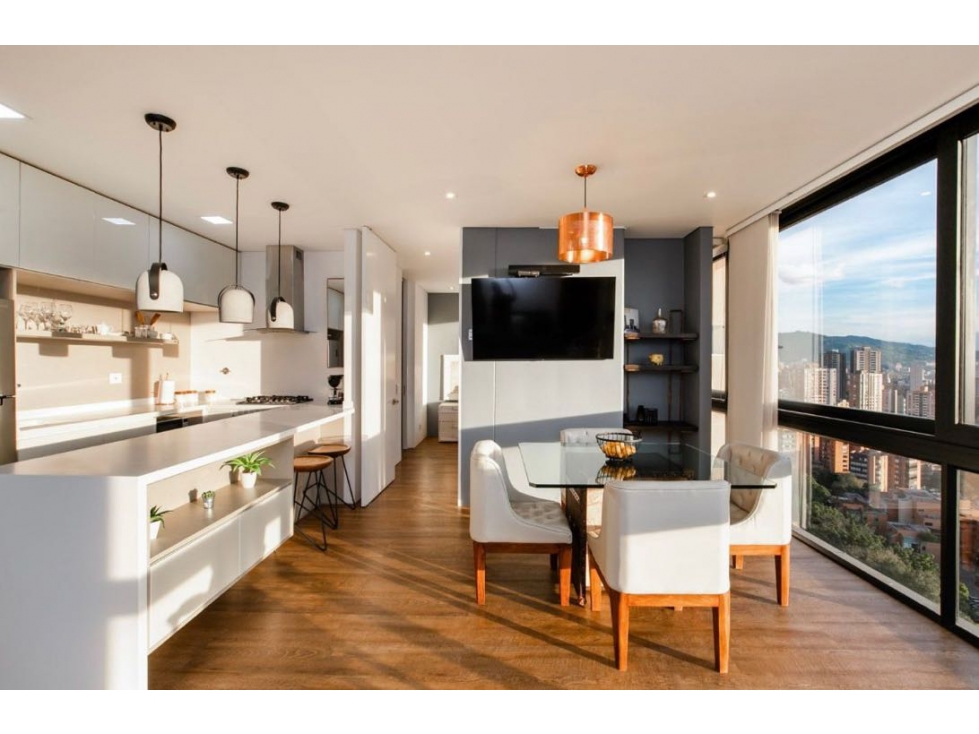 Venta apartamento en el poblado de 67 mts permite rentas cortas