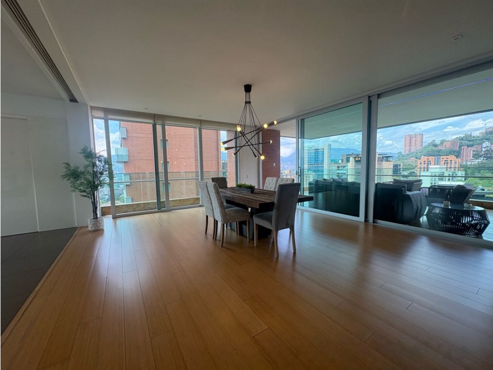 Venta apartamento en el poblado de 412 mts