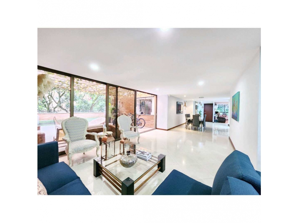 Venta Apartamento con Amplia Terraza en El Poblado Sector Vizcaya