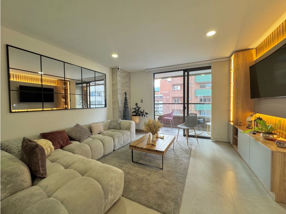 Apartamento amoblado Laureles cerca segundo parque de Laureles