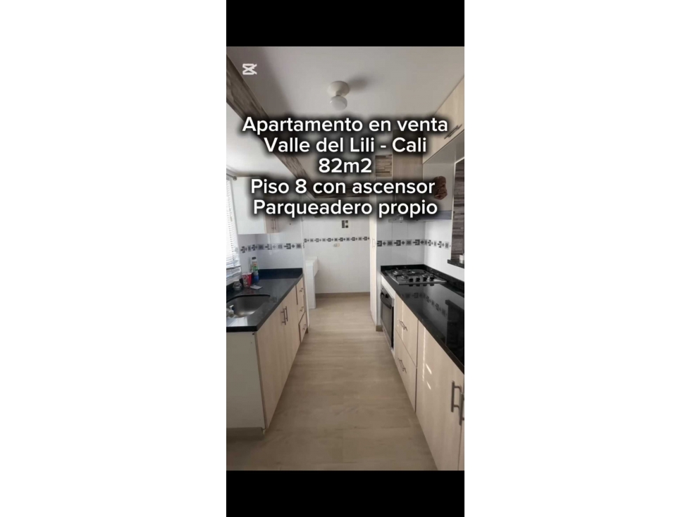 VENTA APARTAMENTO EN VALLE DEL LILI SUR DE CALI