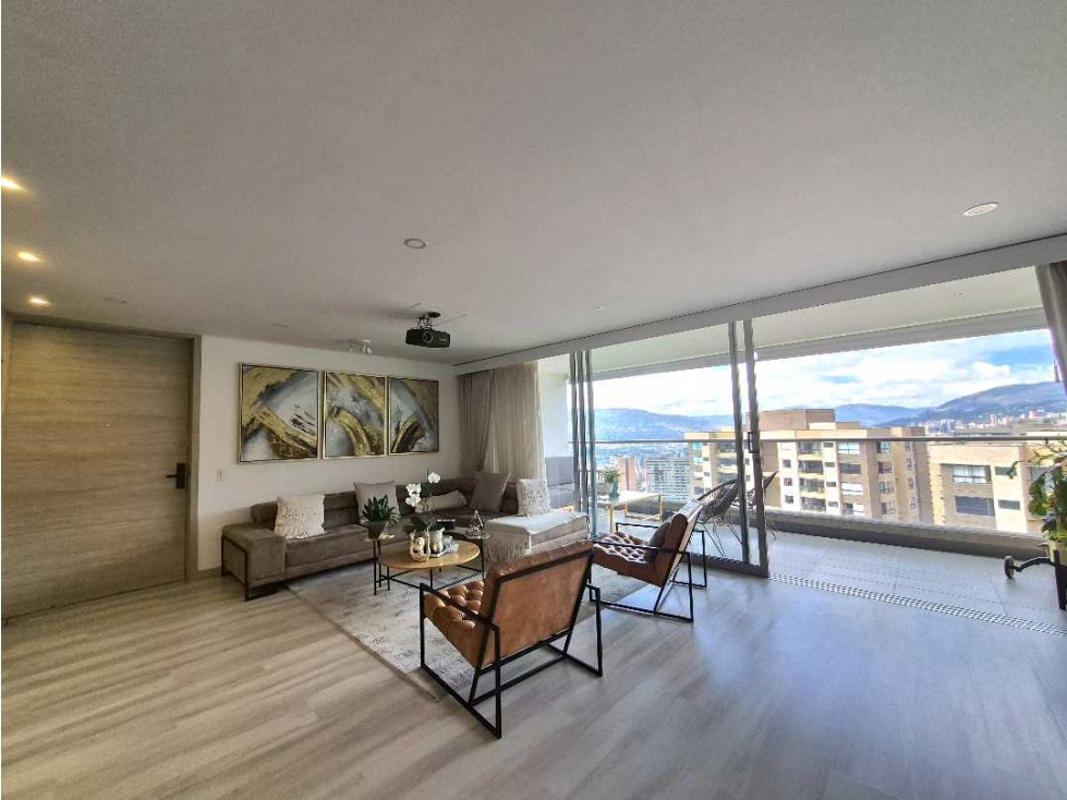 VENTA APARTAMENTO ENVIGADO LOMA DE LAS BRUJAS - VISTA A CIUDAD — foto 4