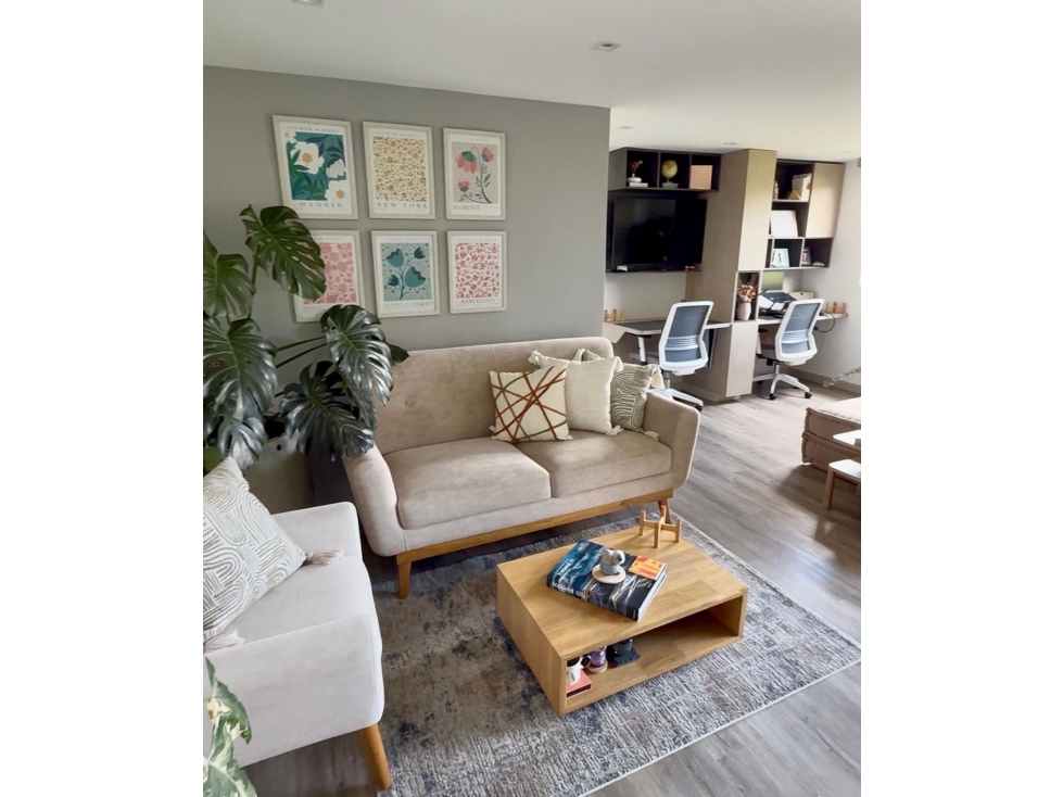Venta Apartamento, con Acabados de lujo, Las Lomitas, Sabaneta 60 m2