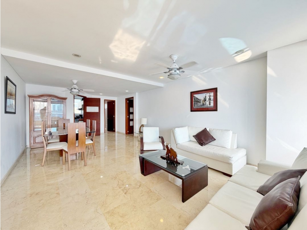 Venta apartamento frente a la bahía 3 alcobas Edificio Atalaya Manga — foto 3