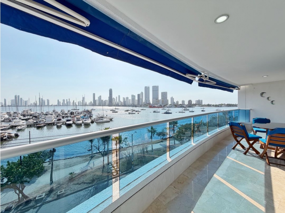 Venta apartamento frente a la bahía 3 alcobas Edificio Atalaya Manga
