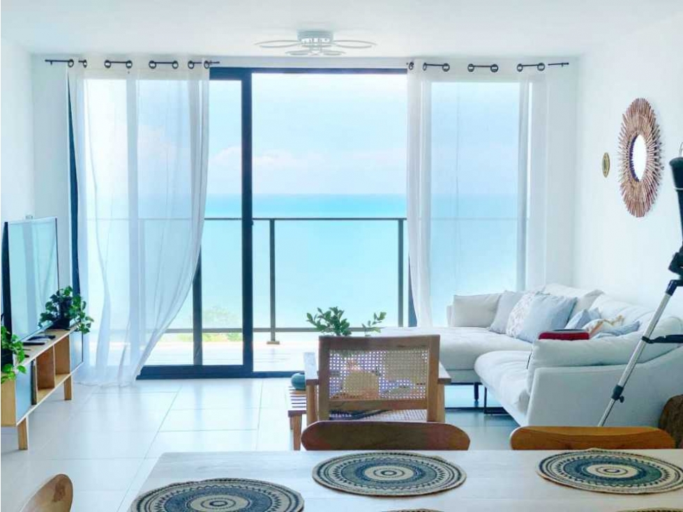 VENTA APARTAMENTO DE PLAYA FRENTE AL MAR SAN CARLOS