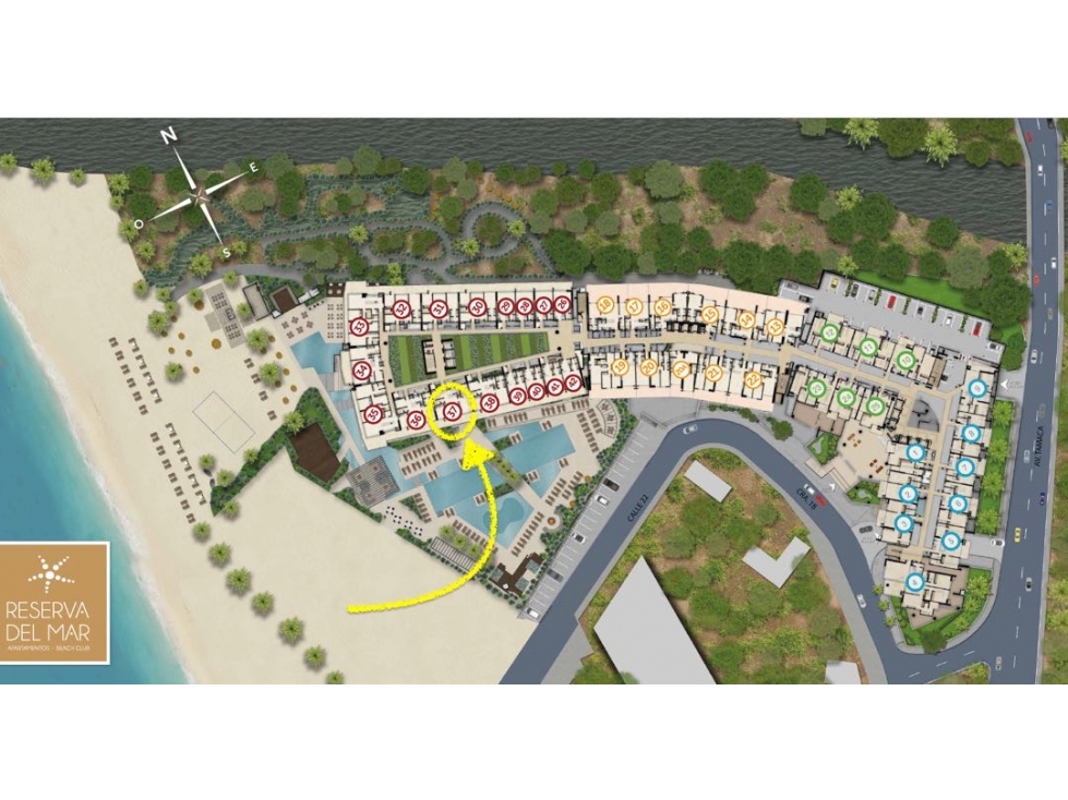 VENTA APARTAMENTO AMOBLADO FRENTE AL MAR - PLAYA SALGUERO SANTA MARTA — foto 3
