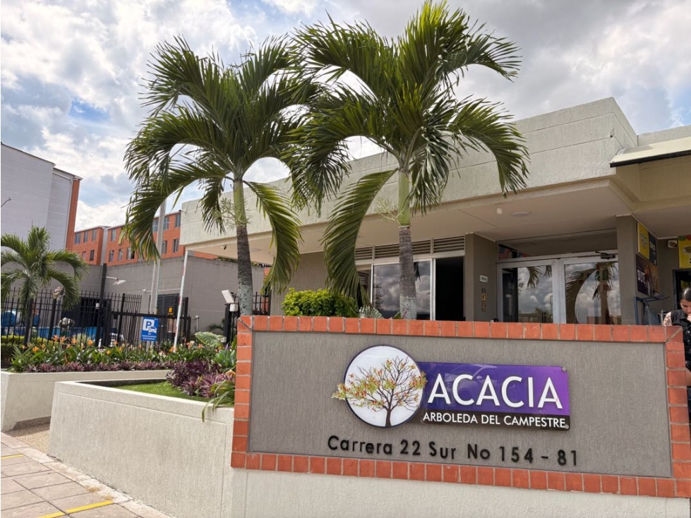 VENTA APARTAMENTO ACACIA, ARBOLEDA DEL CAMPESTRE, IBAGUE