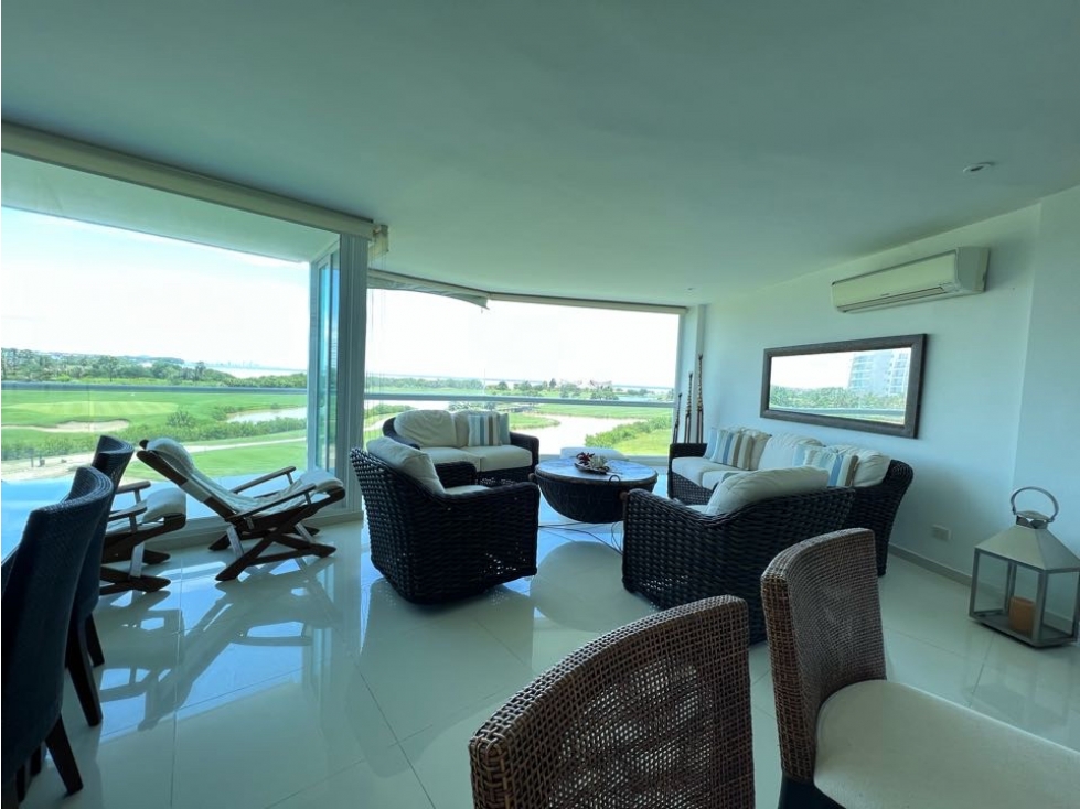 Venta apartamento Karibana hermosa vista Cartagena Golf Beach — foto 3
